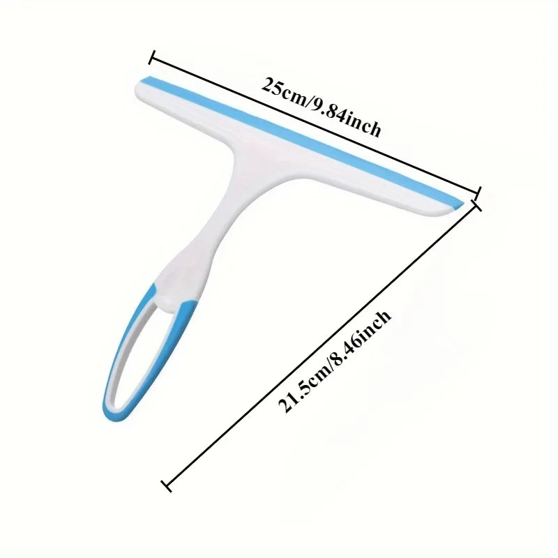 Household Glass Scraper – Handheld Window Squeegee & Water Removal Cleaner