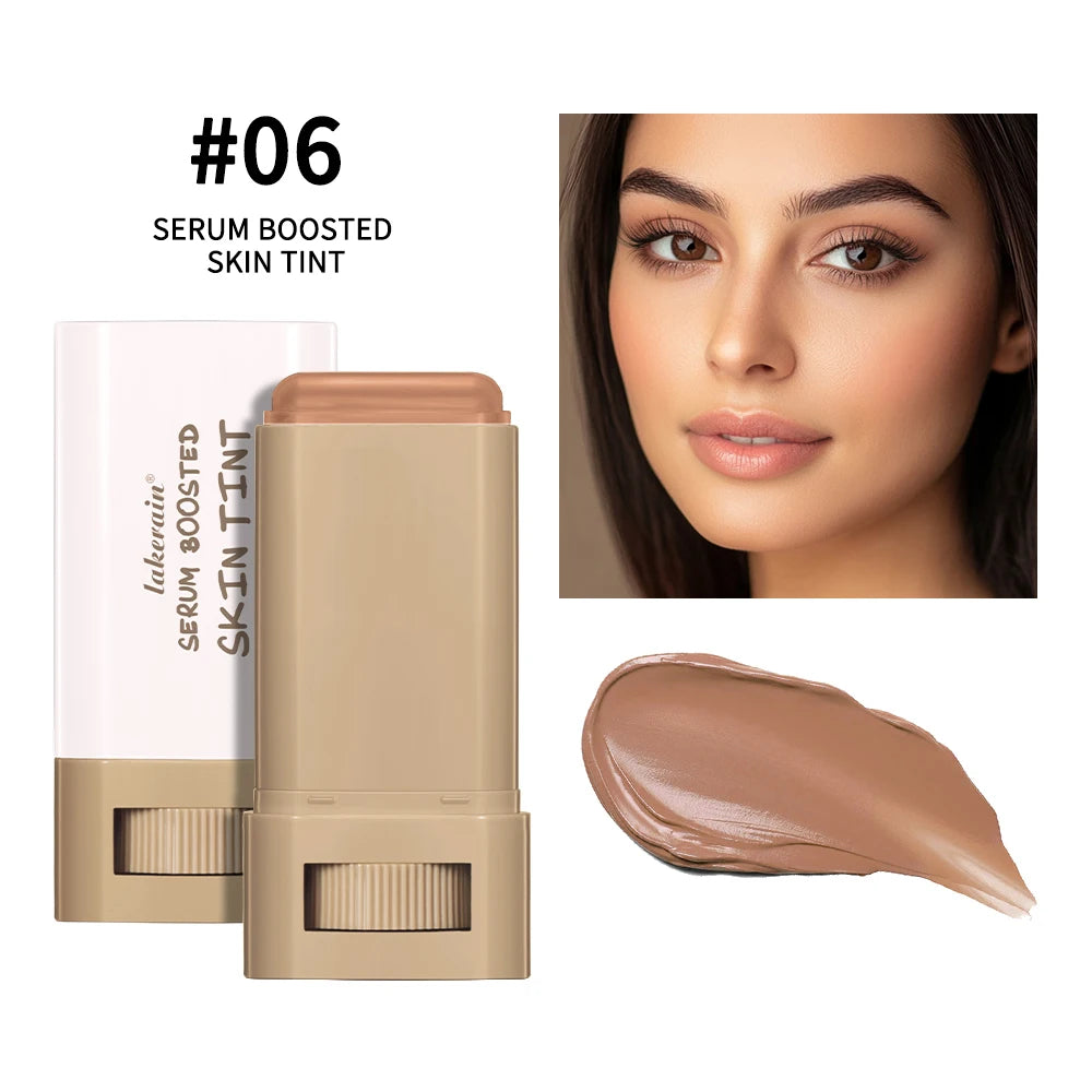 Stick Foundation Balm – Serum-Boosted Skin Tint, High Coverage & Smooth Finish, Travel Size