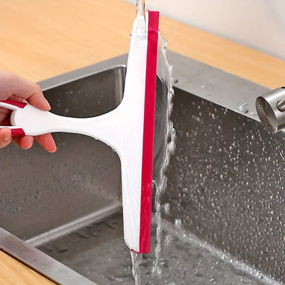Household Glass Scraper – Handheld Window Squeegee & Water Removal Cleaner