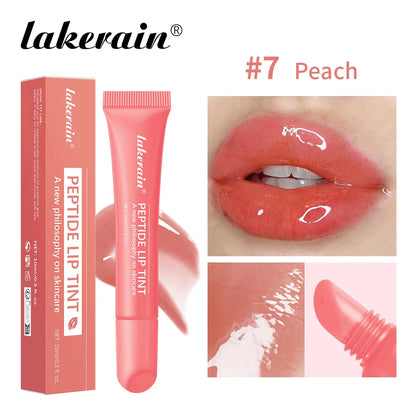 Soft Tube Lip Balm – Long-Lasting Moisturizing, Transparent Tint Lip Glaze, 4 Colors