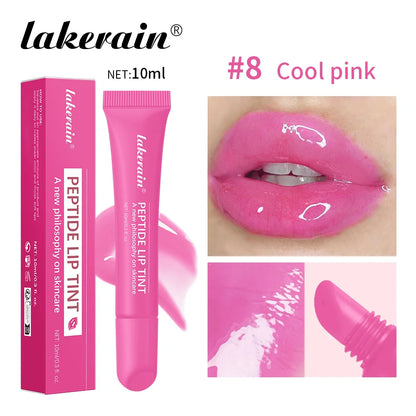 Soft Tube Lip Balm – Long-Lasting Moisturizing, Transparent Tint Lip Glaze, 4 Colors