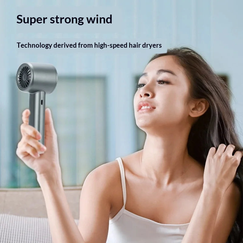 Portable Handheld Fan – USB Rechargeable Mini Cooling Fan