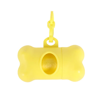 Bone-Shaped Dog Poop Bag Dispenser – Portable Pet Waste Bag Holder