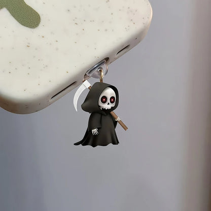 Cute Cat & Dog Dust Plug Pendant – Type-C Charging Port Protector for iPhone