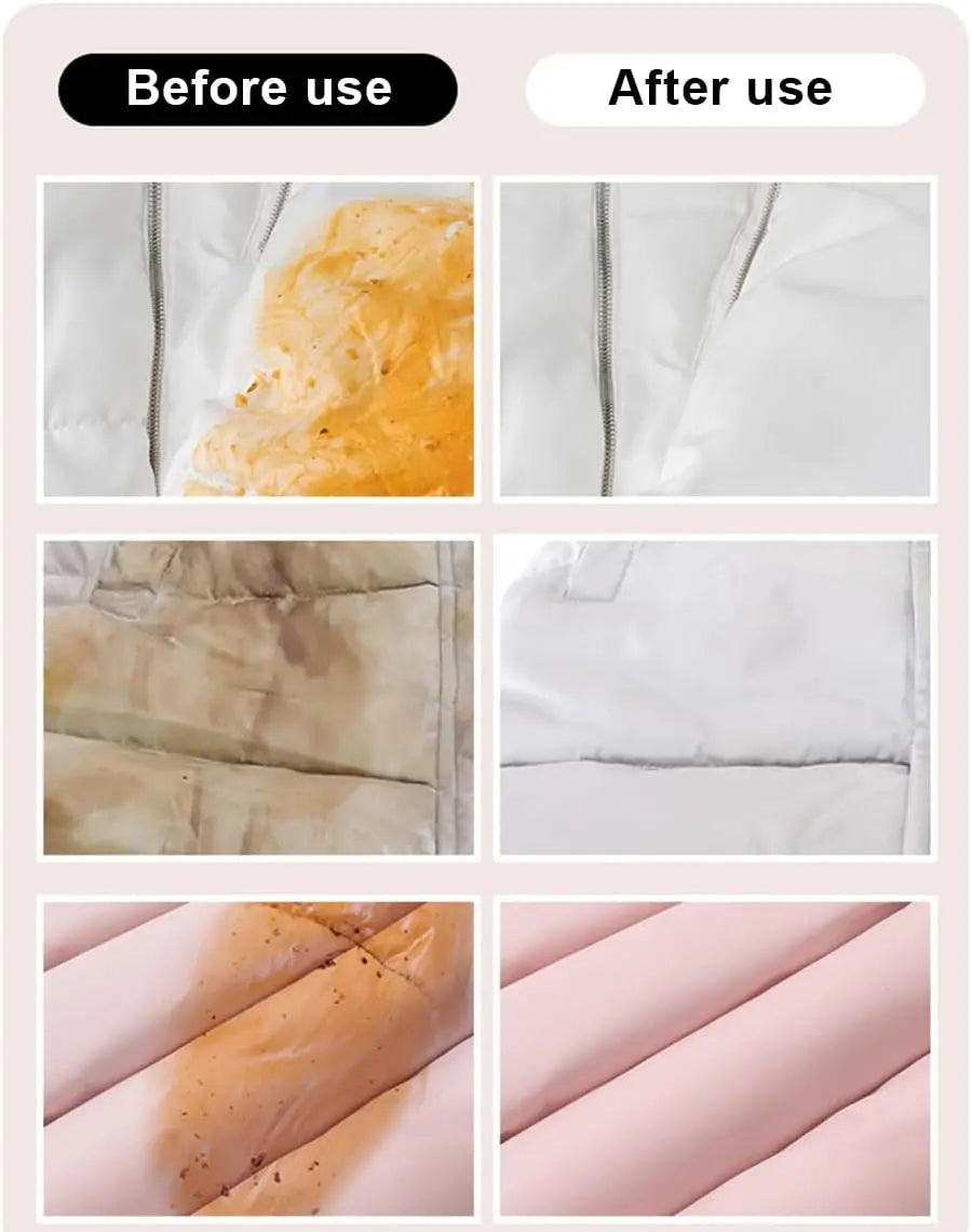 20Pcs Clothing Stain Removal Wet Wipes Multi Functional Non Washing and Stain Removing Wet Wipes for down Cotton Leather Jacket