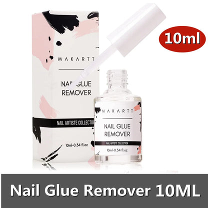 Makartt Nail Glue with Glue Remover Kit, Super Strong Nail Glue for Acrylic Nails Press on Nails,30Ml/ 50ML Glue off Debonder