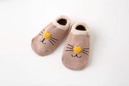 Baby Girl Socks Clothes Newborn Accessories Boy Children Toddlers Stuff Items Goods Kids Infant Slippers Kitty Elk