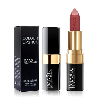 12-Color Lipstick Matte Waterproof Velvet Pigment Nude Rouge Waterproof Long Lasting Lip Profissional Cosmetics Beauty