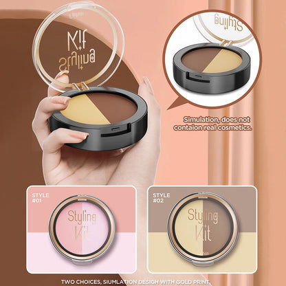 10 Pcs Simulation Girl Beauty Play Cosmetics Set Educational Makeup Toys Princess Play House Cosmetics Bag Gifts for Kids Girl