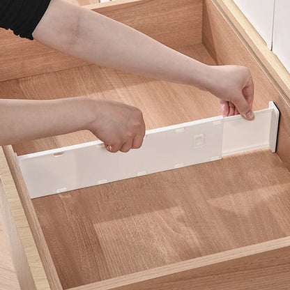 Drawer Organizer Dividers for Clothes Underwear Socks Storage Box Partition Boards for Kitchenware Cosmetics Free-Combination