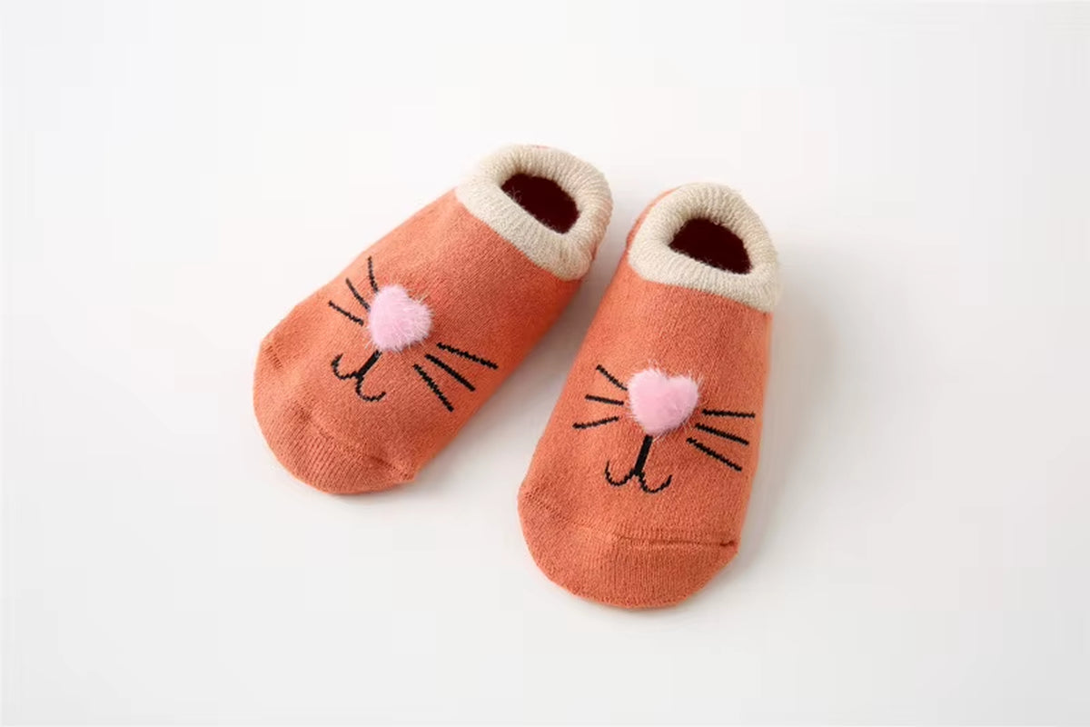 Baby Girl Socks Clothes Newborn Accessories Boy Children Toddlers Stuff Items Goods Kids Infant Slippers Kitty Elk
