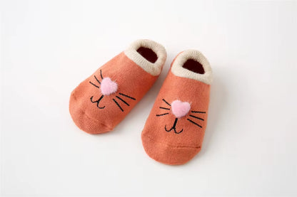 Baby Girl Socks Clothes Newborn Accessories Boy Children Toddlers Stuff Items Goods Kids Infant Slippers Kitty Elk
