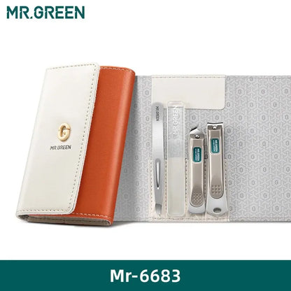 Fashionable Manicure Sets Personal Care Tools Stainless Steel Travel Kits Nail Clippers Eyebrow Tweezer