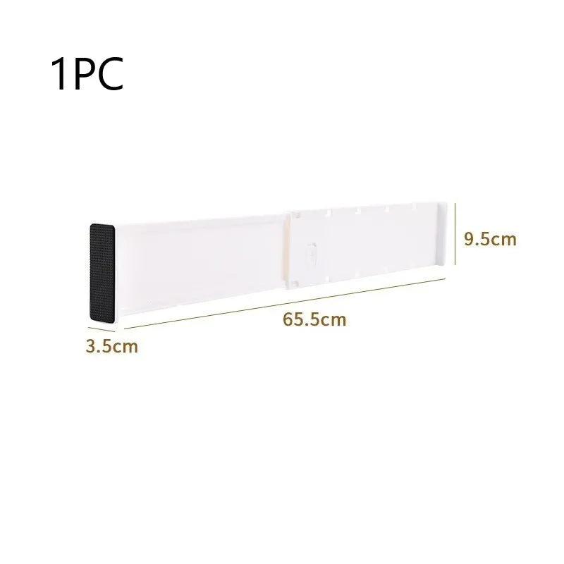 Drawer Organizer Dividers for Clothes Underwear Socks Storage Box Partition Boards for Kitchenware Cosmetics Free-Combination
