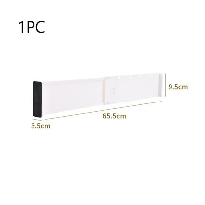 Drawer Organizer Dividers for Clothes Underwear Socks Storage Box Partition Boards for Kitchenware Cosmetics Free-Combination