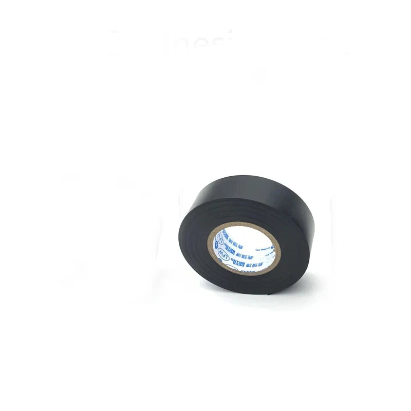 19Mm Black Electrical Tape,Insulation Tape,Electrical Tape,Pvc Adhesive Waterproof Tape, 1 Roll of 30 Meters