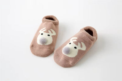 Baby Girl Socks Clothes Newborn Accessories Boy Children Toddlers Stuff Items Goods Kids Infant Slippers Kitty Elk
