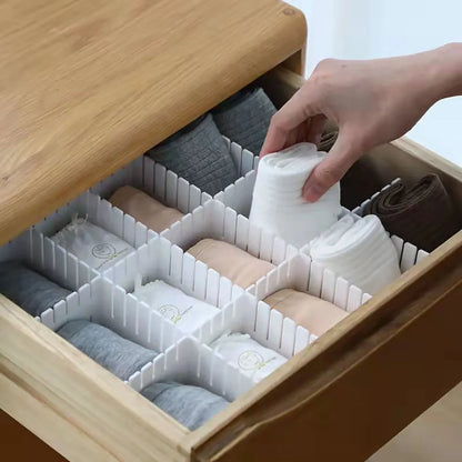 Multipurpose Drawer Storage Divider Adjustable Plastic Storage Cabinet Partition Household Wholesale Drawers Organizer Dividers