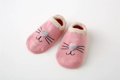 Baby Girl Socks Clothes Newborn Accessories Boy Children Toddlers Stuff Items Goods Kids Infant Slippers Kitty Elk