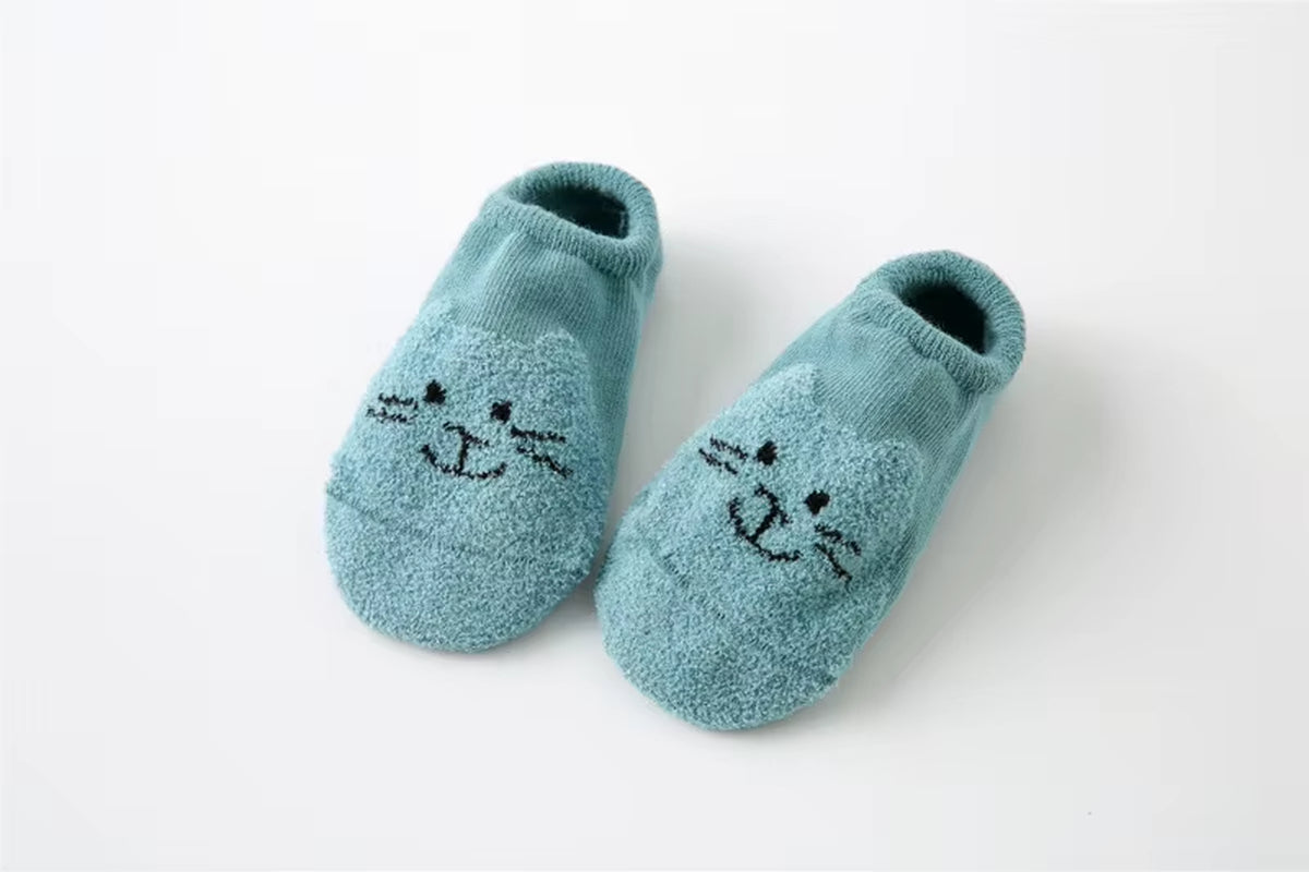Baby Girl Socks Clothes Newborn Accessories Boy Children Toddlers Stuff Items Goods Kids Infant Slippers Kitty Elk