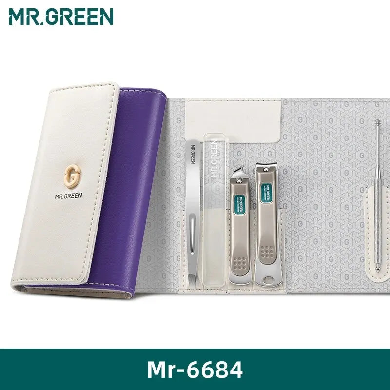 Fashionable Manicure Sets Personal Care Tools Stainless Steel Travel Kits Nail Clippers Eyebrow Tweezer