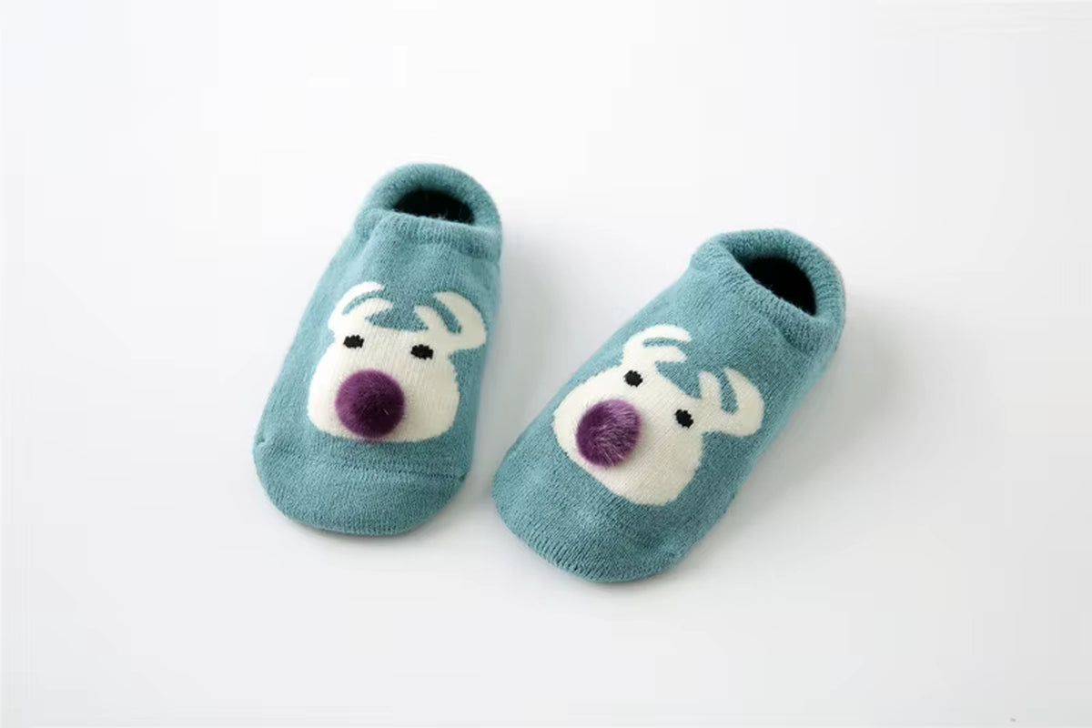 Baby Girl Socks Clothes Newborn Accessories Boy Children Toddlers Stuff Items Goods Kids Infant Slippers Kitty Elk