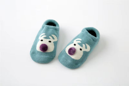Baby Girl Socks Clothes Newborn Accessories Boy Children Toddlers Stuff Items Goods Kids Infant Slippers Kitty Elk