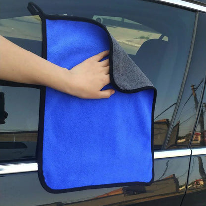 Car Cleaning Towel Microfiber Cloth Soft Super Absorbent Quick-Drying Towel Professional Detailing Rags Car Wash Accessories