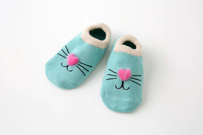 Baby Girl Socks Clothes Newborn Accessories Boy Children Toddlers Stuff Items Goods Kids Infant Slippers Kitty Elk